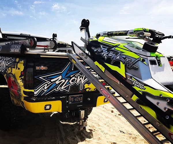 Box D Multiple Jet Ski Ramp Bar TRUCKBOSS Decks
