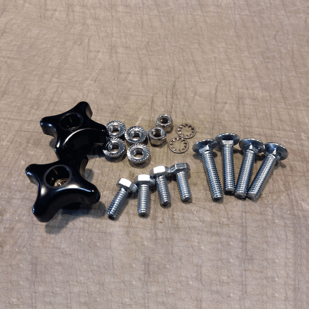 Winch Plate Hardware w Knobs TRUCKBOSS Decks