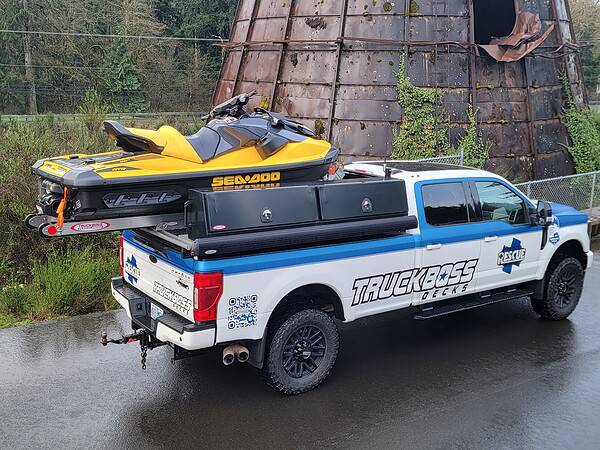 Sea Doo PWC on truckboss deck