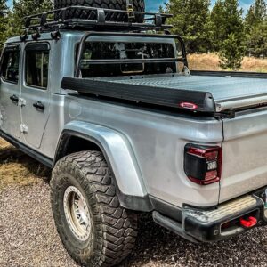 Jeep Gladiator with 8 foot fat ramp