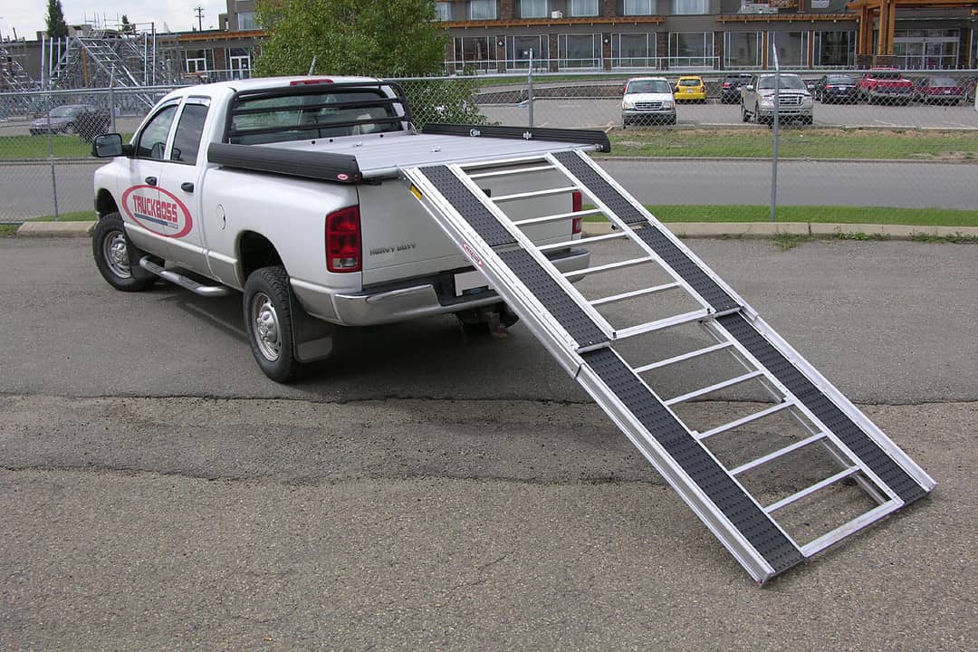 Sled Ramp Loader 10 Foot Telescoping Snowmobile Ramp – Gen II Fat Ramp | Truck ...