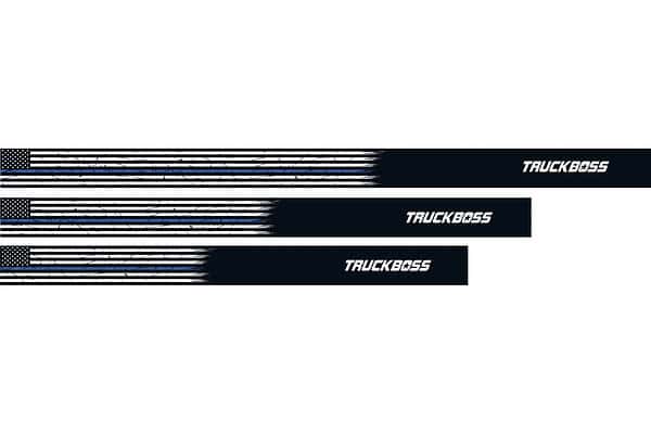 232156 USA Flag Blue Line Wrap