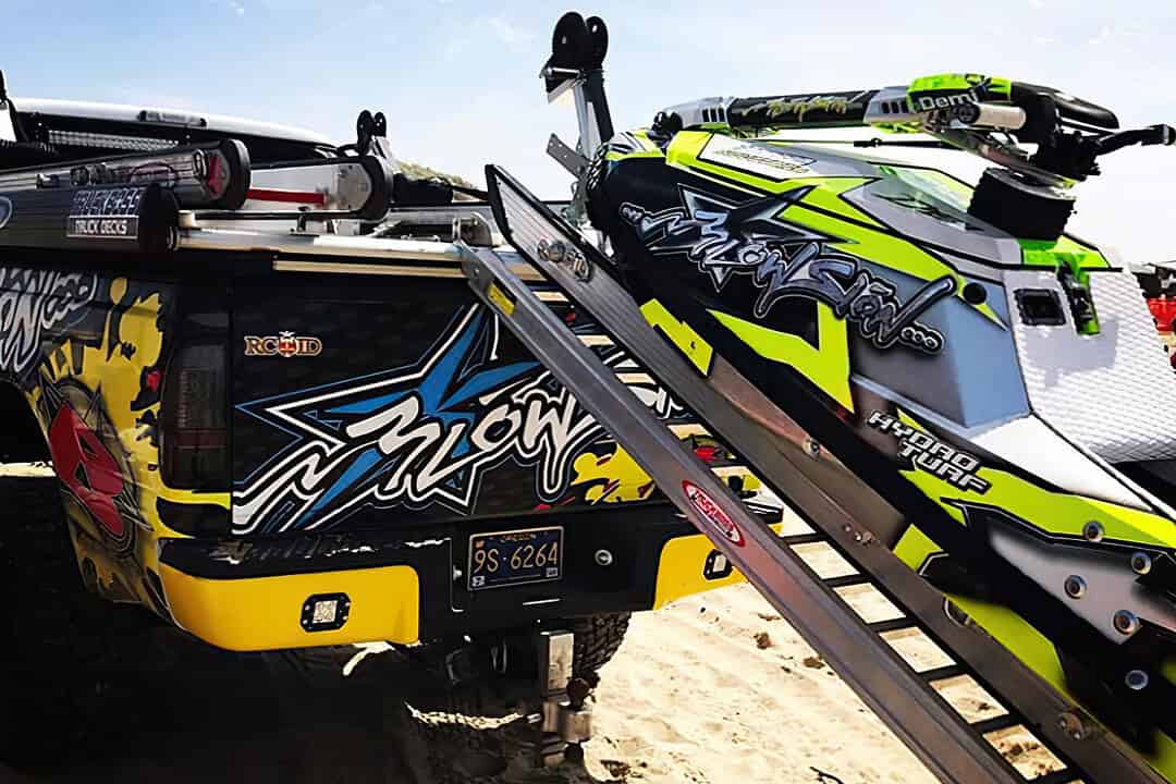 Jet Ski 6' MidSize Bundle (stand up) TRUCKBOSS Decks
