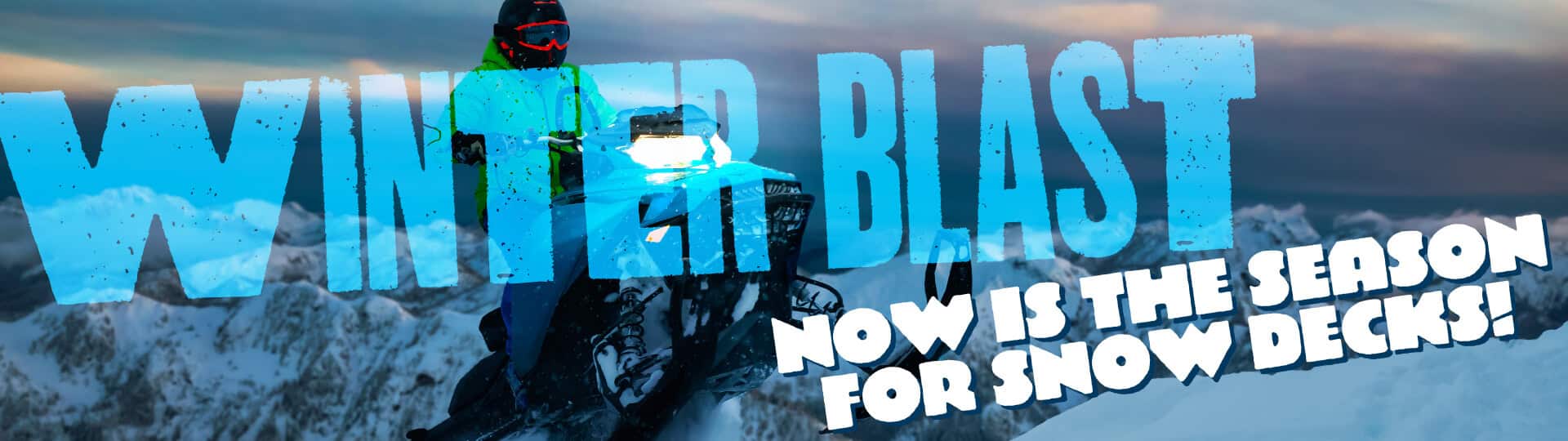 Winter Blast Landing Page